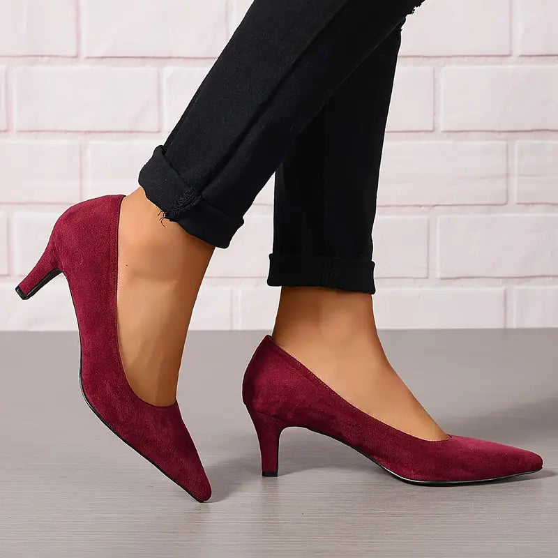 🔥Last Day Promotion 50% OFF🔥 2025 Women's Solid Color Court Pumps ❤️