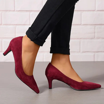🔥Last Day Promotion 50% OFF🔥 2025 Women's Solid Color Court Pumps ❤️