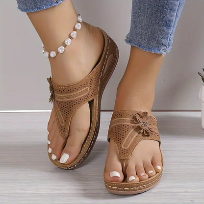 💥LAST DAY SALE 50% OFF🔥 Stylish Wedge Heel Flip Flops
