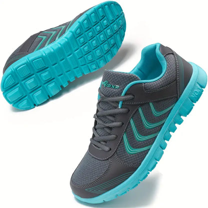 Women's Athletic Running Shoes Mesh Breathable Tennis Shoes