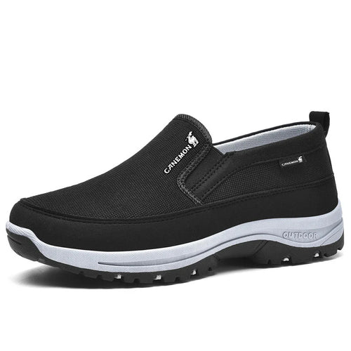 Men's Arch Support Loafers Waterproof Breathable Lightweight Non-Slip Walking Shoes