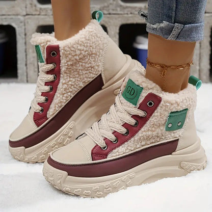 🔥Last Day 50% OFF🔥Women's Cozy Fleece-Lined Winter Snow Boots