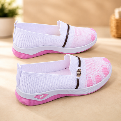 Orthopedic Wide-Toe Slip-On Sneakers