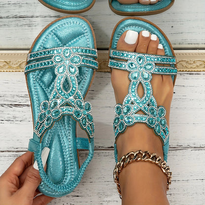 New 2025 Large-Size Summer Wedge Sandals – Bohemian Fairy Wind Style, Perfect to Pair with Dresses