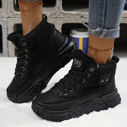 🔥Last Day 50% OFF🔥Women's Cozy Fleece-Lined Winter Snow Boots