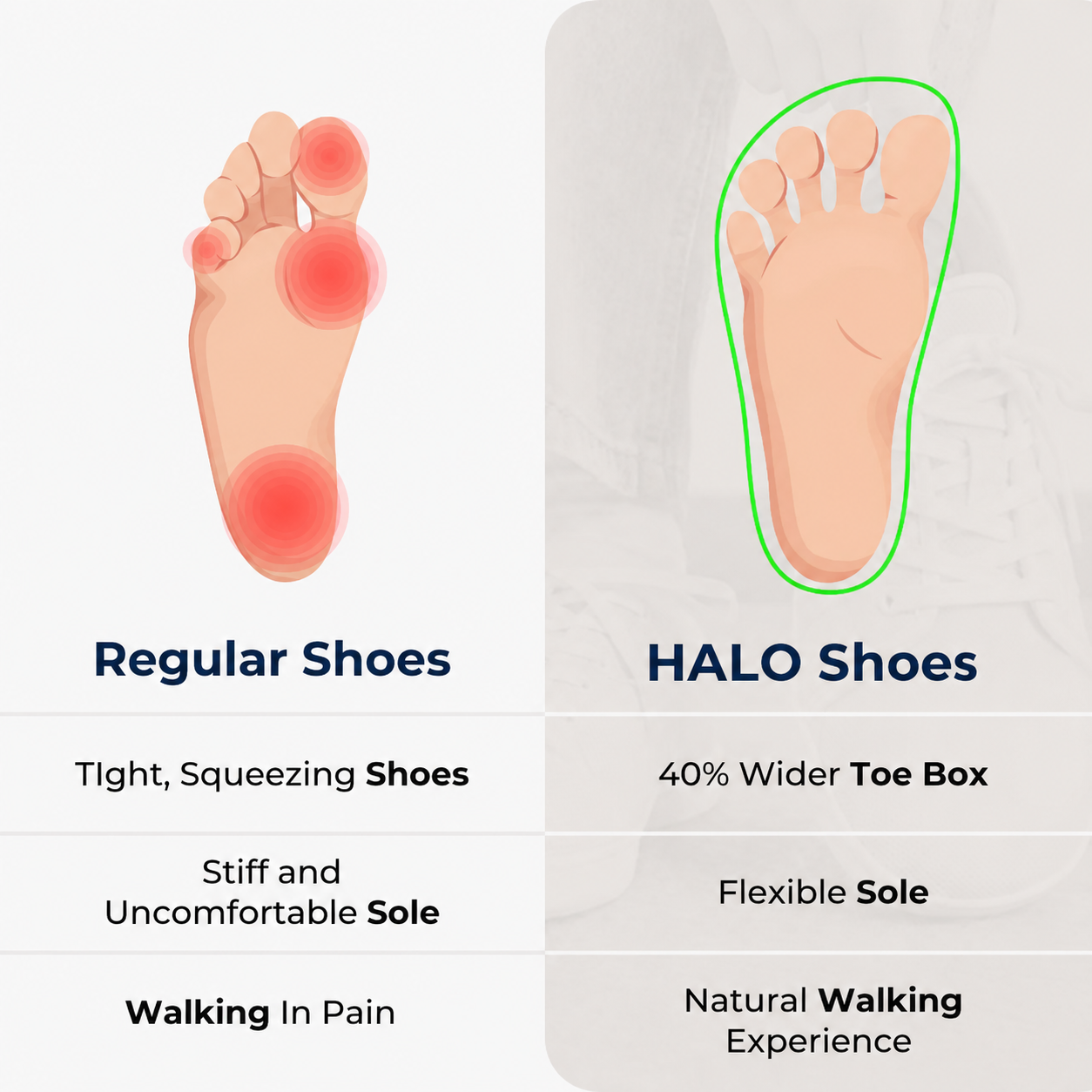 Men’s Supportive Comfort Walking Shoes