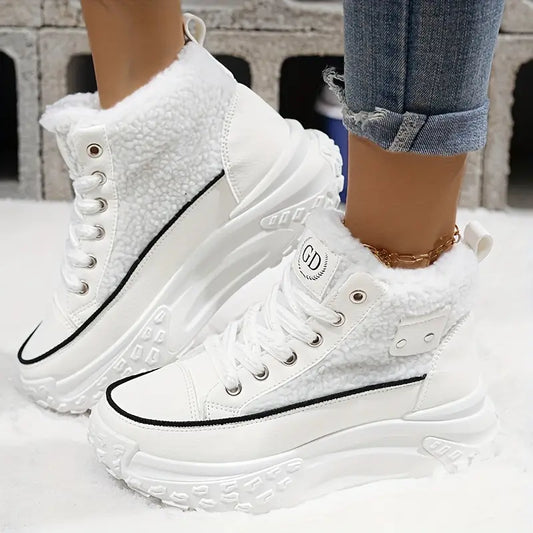 🔥Last Day 50% OFF🔥Women's Cozy Fleece-Lined Winter Snow Boots