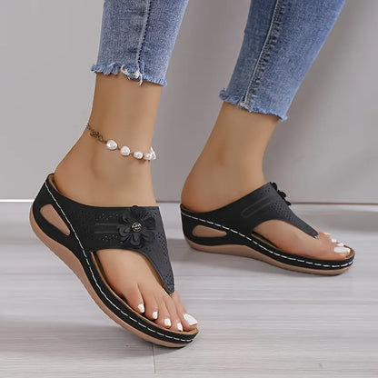 💥LAST DAY SALE 50% OFF🔥 Stylish Wedge Heel Flip Flops