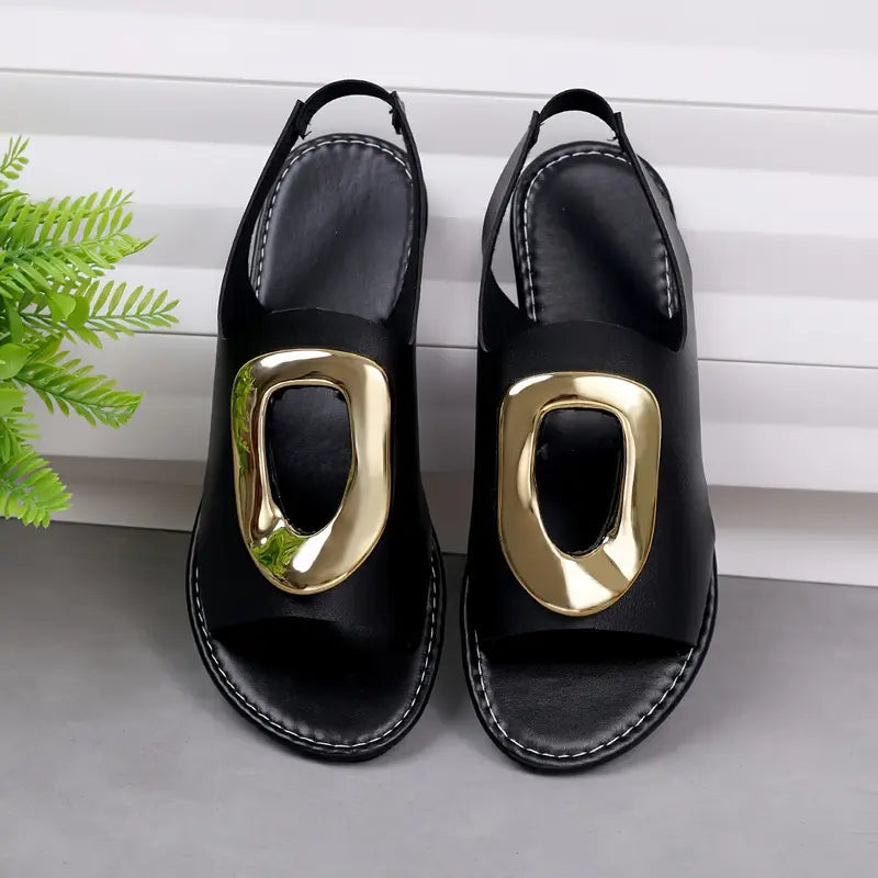 🔥Last Day 50% OFF🔥Women's Solid Color Stylish Sandals