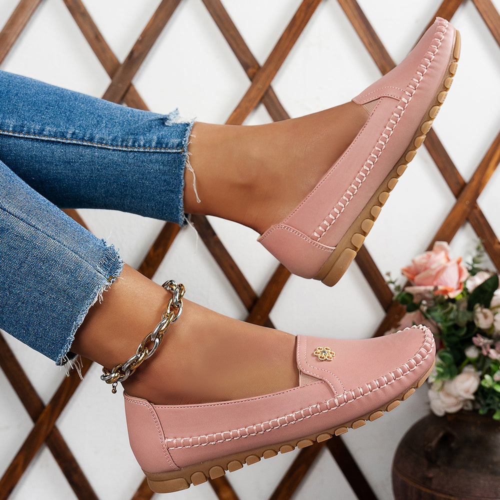 🔥Promoción de último día 60% de descuento 🔥Zapatos ortopédicos de piel, ligeros, antideslizantes y transpirables para mujer.