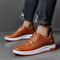 Men's Leather Sneakers Business Casual Shoes