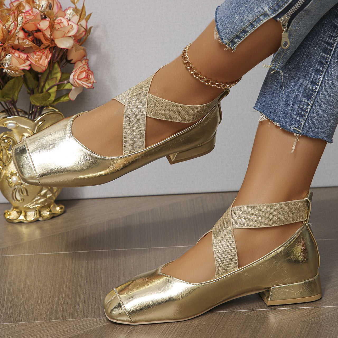 🔥Last Day Promotion 50% OFF 🔥 Comfortable, lightweight, anti-slip, breathable orthopedic flat shoes for women