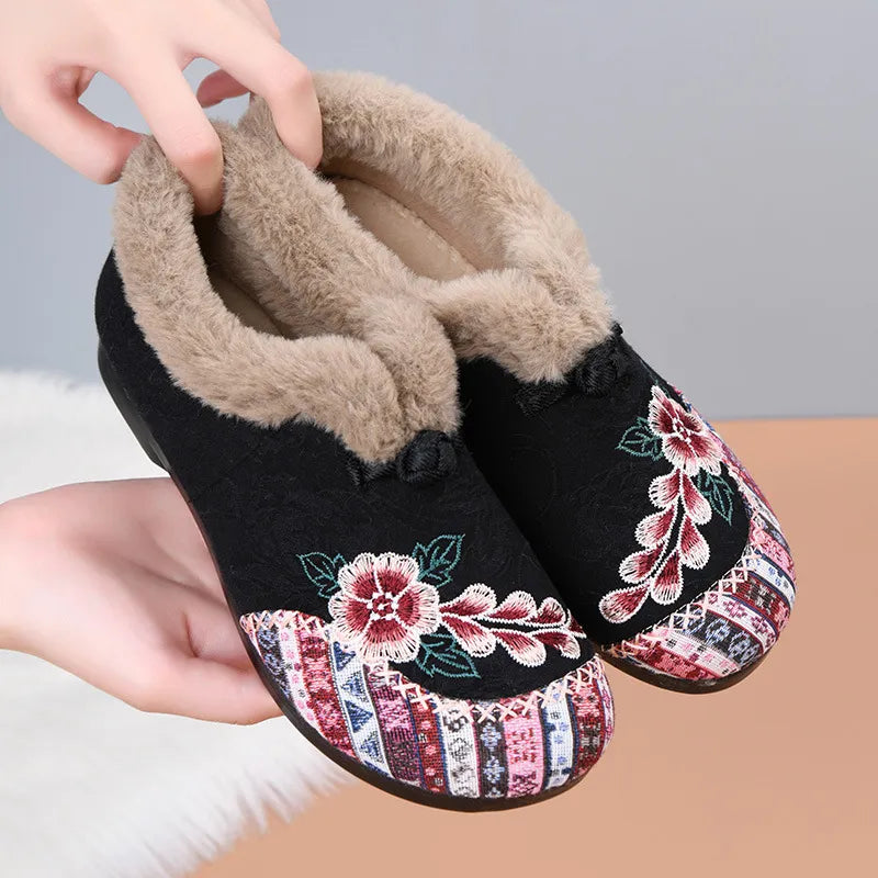 Women's soft-soled non-slip warm cotton boots