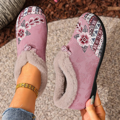 Women's soft-soled non-slip warm cotton boots