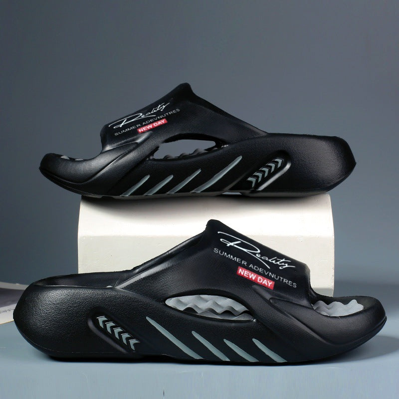 Men’s Thick Sole Cloud Comfort Slide Sandals