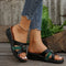 🔥Best Seller-Last Day Sale 50% OFF🔥 Summer Wedge Slide Sandals