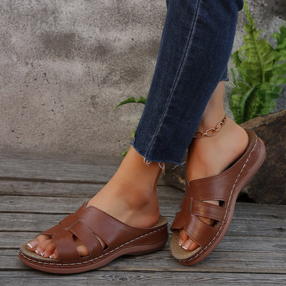 🔥LAST DAY SALE 50% OFF🔥 Women's Comfortable leather sandals