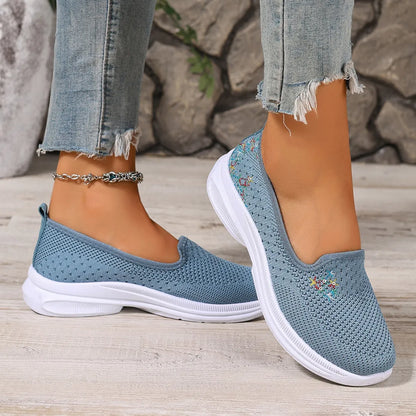 Women's mesh non-slip breathable soft-soled casual shoes