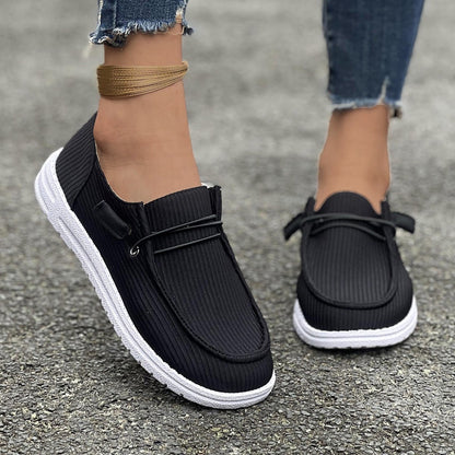 Scarpe in tessuto traspirante ortopedico casual da donna