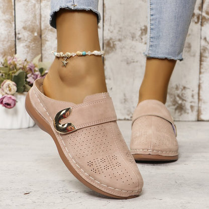 🔥Thank You for Being Our Customer😍Orthopedic Wedge Leather Shoes, Easy To Wear, Comfortable When Walking🔥