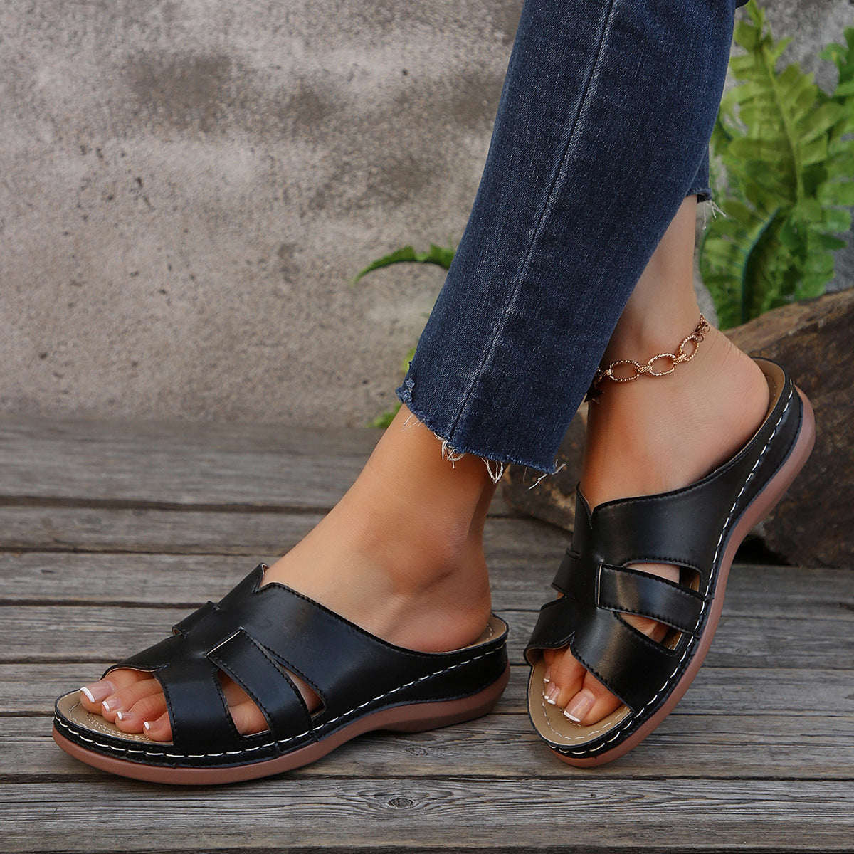 🔥LAST DAY SALE 50% OFF🔥 Women's Comfortable leather sandals