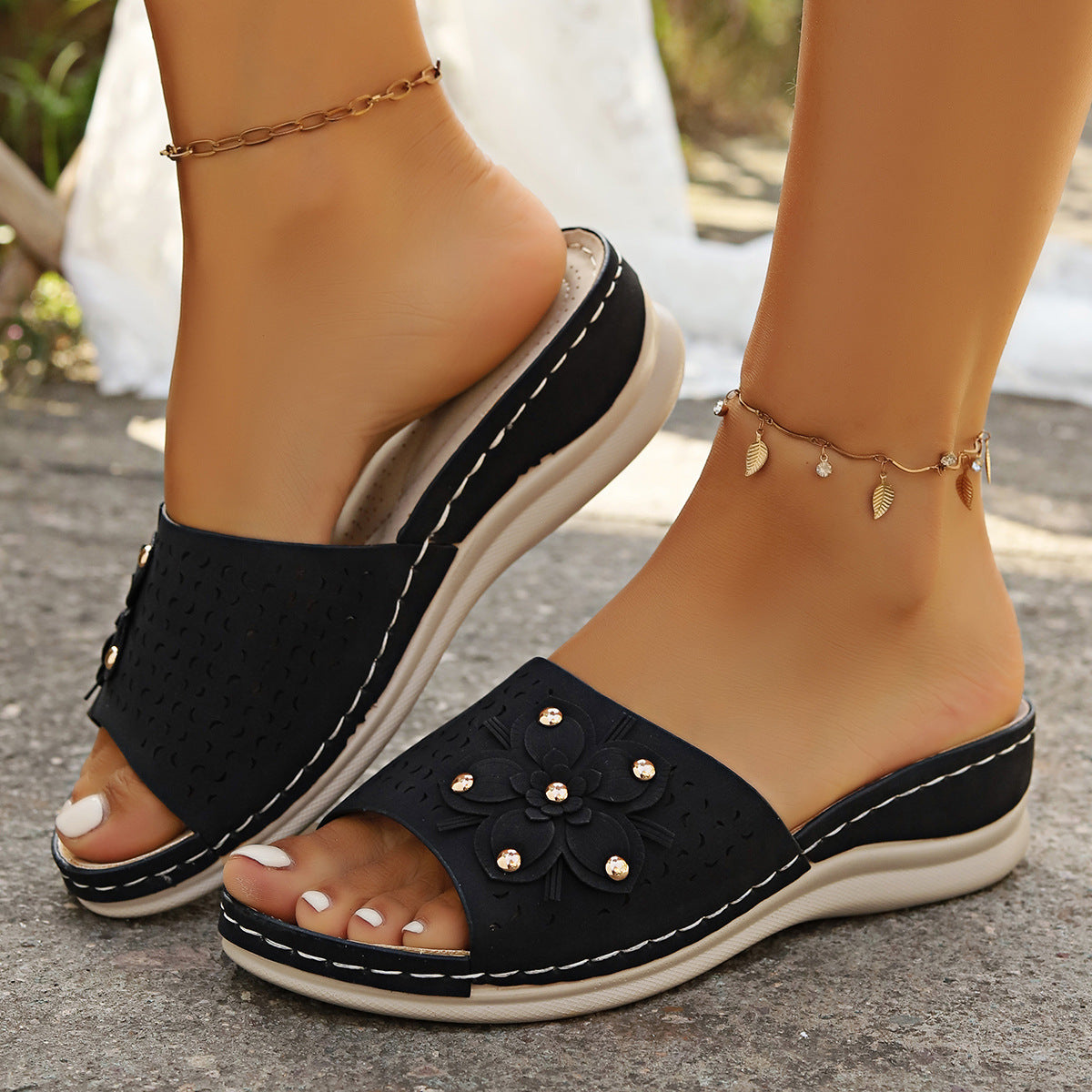 🔥HOT SALE -50% OFF🔥 Retro Flower Casual Women's Sandals