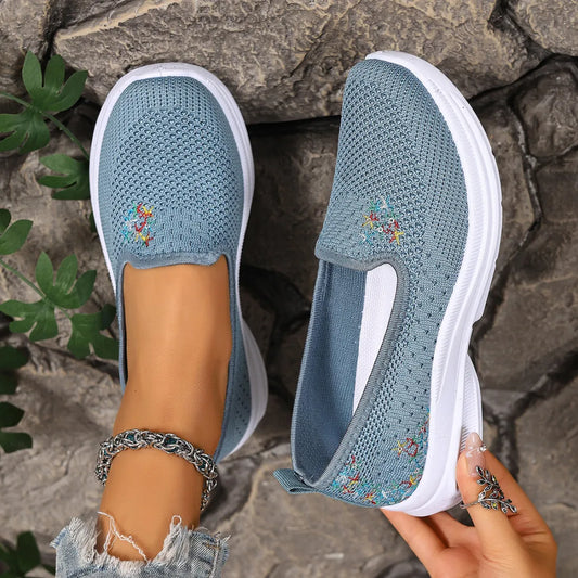 Women's mesh non-slip breathable soft-soled casual shoes