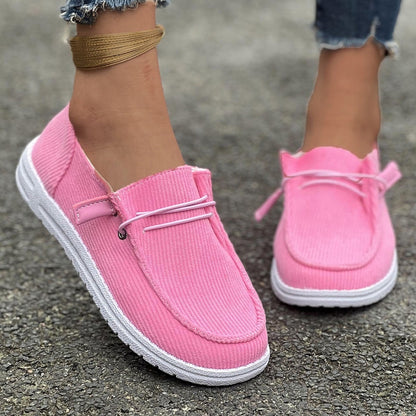 Scarpe in tessuto traspirante ortopedico casual da donna