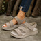Retro Orthopedic Sandals with Velcro Straps