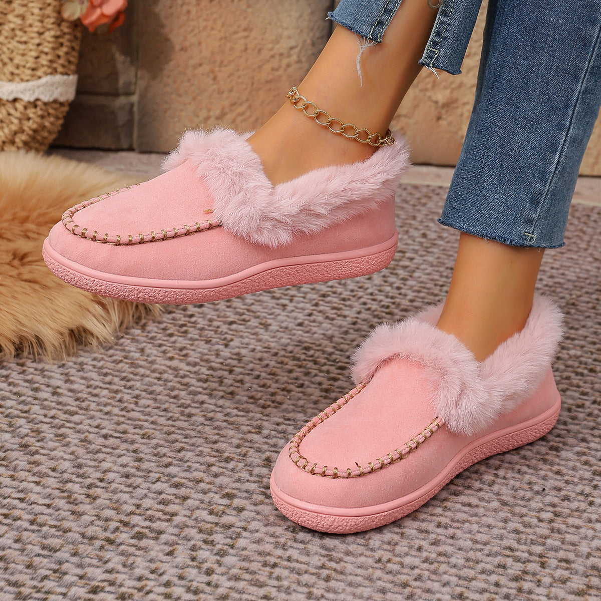 Women’s Orthopedic Fur Lined Winter Shoes