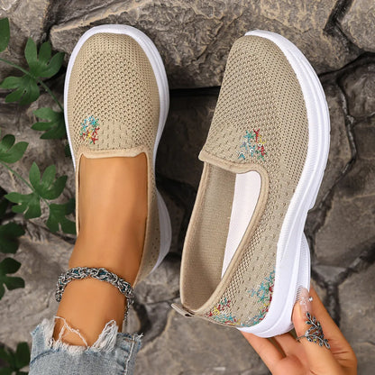 Women's mesh non-slip breathable soft-soled casual shoes