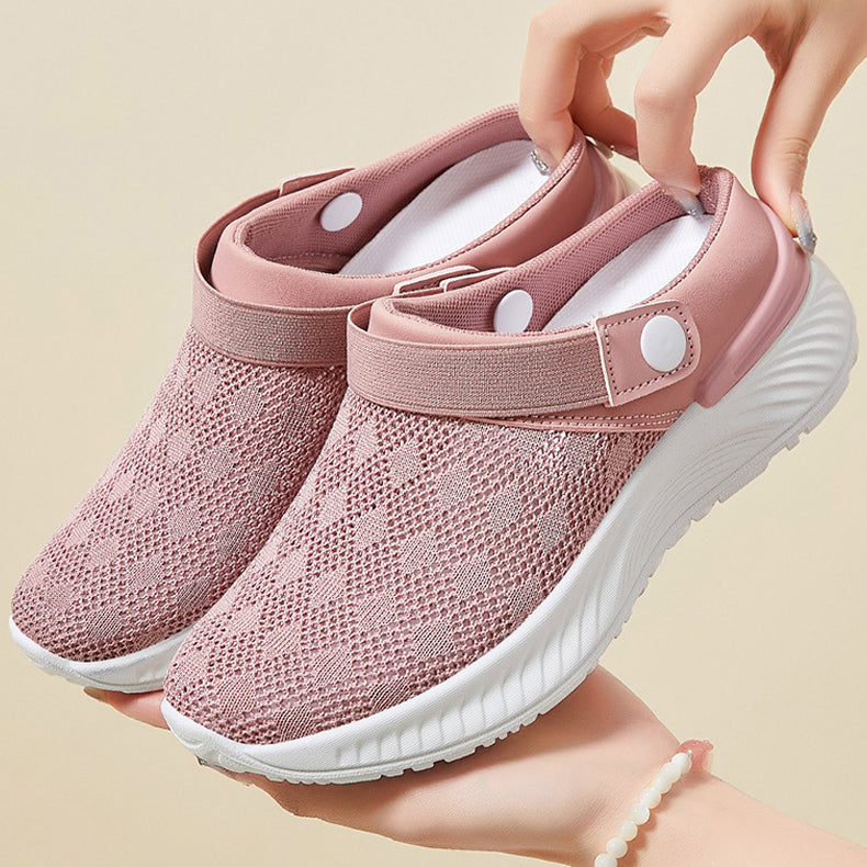 🔥Best Seller-Last Day Sale 50% OFF🔥 Women's Breathable Slip-On Clogs with Air Cushion Support & Non-Slip Sole
