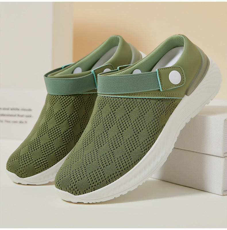 🔥Best Seller-Last Day Sale 50% OFF🔥 Women's Breathable Slip-On Clogs with Air Cushion Support & Non-Slip Sole