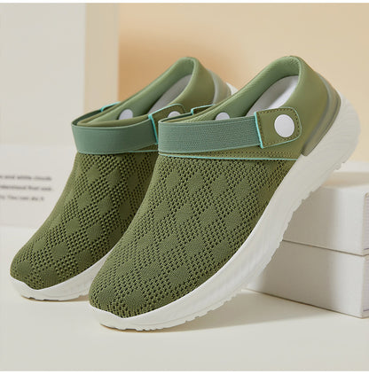 🔥Best Seller-Last Day Sale 50% OFF🔥 Women's Breathable Slip-On Clogs with Air Cushion Support & Non-Slip Sole