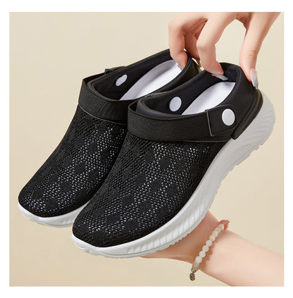 🔥Best Seller-Last Day Sale 50% OFF🔥 Women's Breathable Slip-On Clogs with Air Cushion Support & Non-Slip Sole