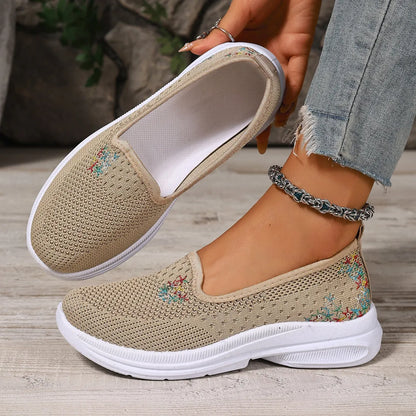 Women's mesh non-slip breathable soft-soled casual shoes