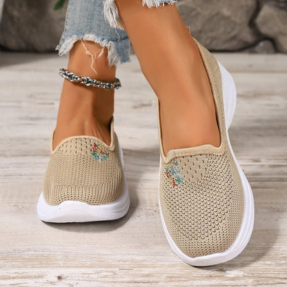 Women's mesh non-slip breathable soft-soled casual shoes