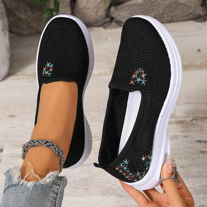 Women's mesh non-slip breathable soft-soled casual shoes
