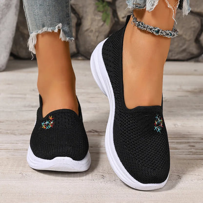 Women's mesh non-slip breathable soft-soled casual shoes