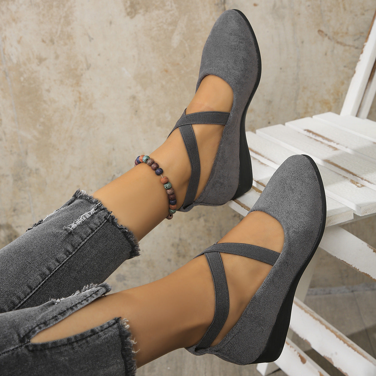 🔥Last Day Promotion 50% OFF 🔥 Comfortable, lightweight, anti-slip, breathable orthopedic flat shoes for women