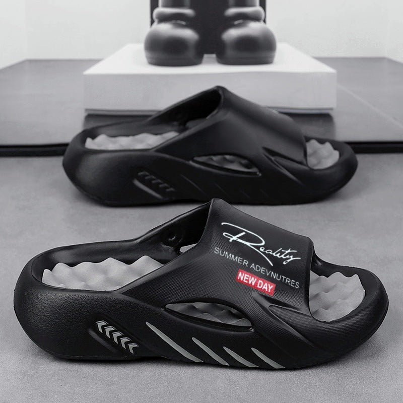 Men’s Thick Sole Cloud Comfort Slide Sandals