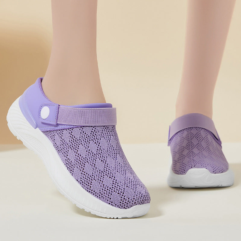 🔥Best Seller-Last Day Sale 50% OFF🔥 Women's Breathable Slip-On Clogs with Air Cushion Support & Non-Slip Sole