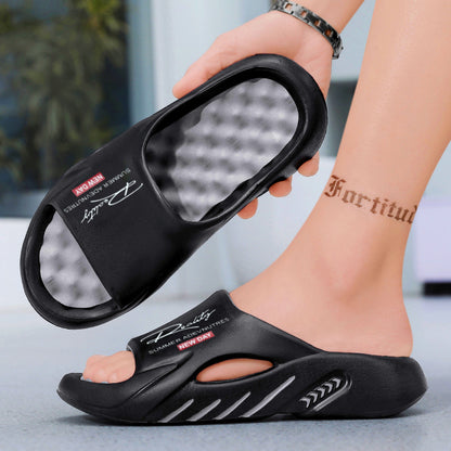 Men’s Thick Sole Cloud Comfort Slide Sandals