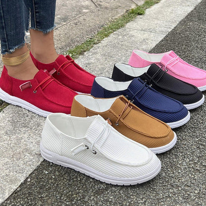 Scarpe in tessuto traspirante ortopedico casual da donna