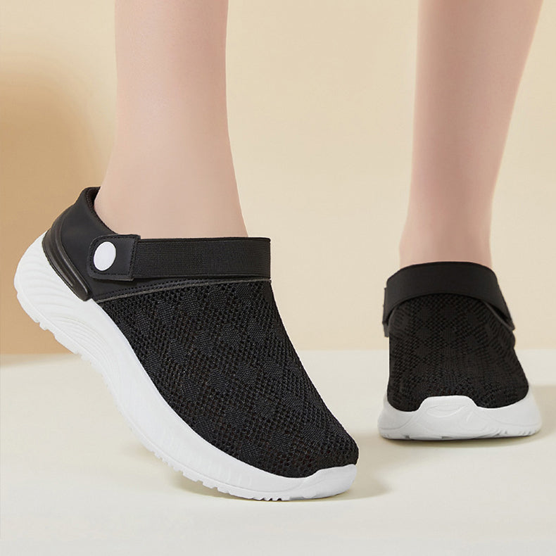 🔥Best Seller-Last Day Sale 50% OFF🔥 Women's Breathable Slip-On Clogs with Air Cushion Support & Non-Slip Sole