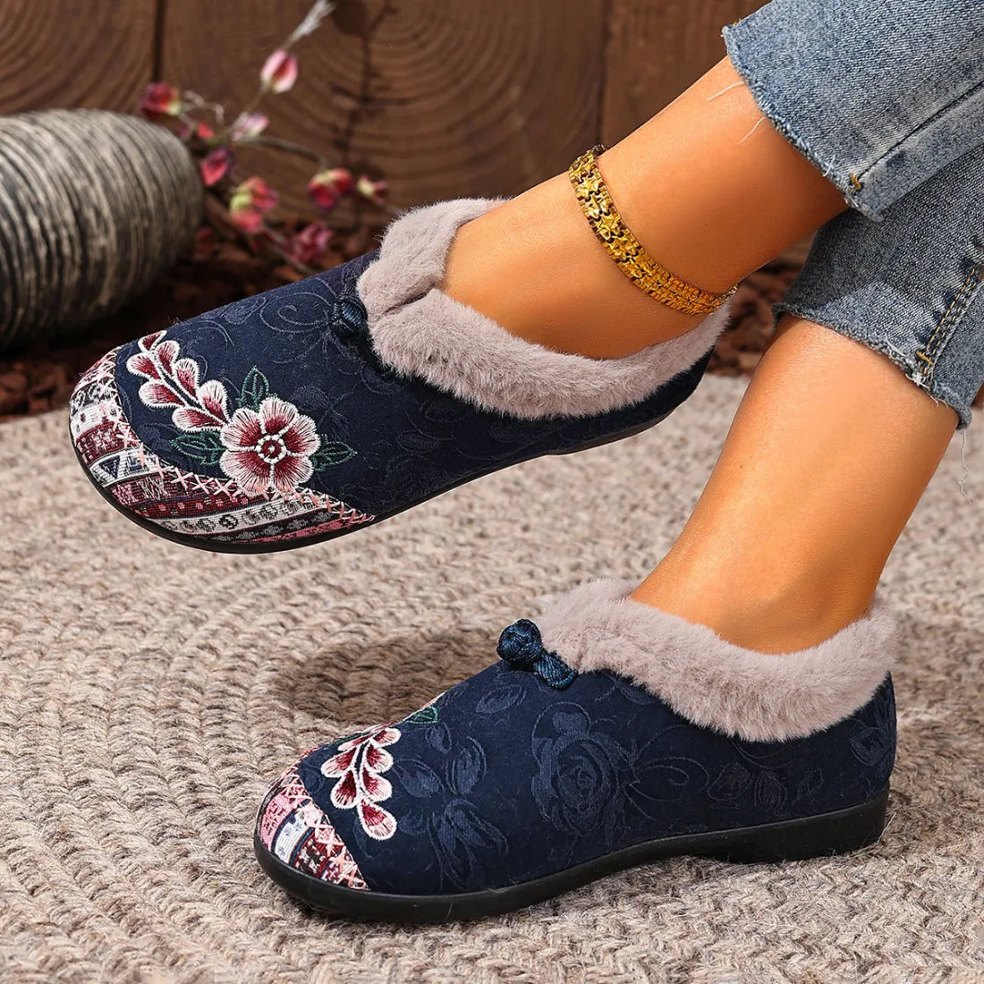 Women's soft-soled non-slip warm cotton boots