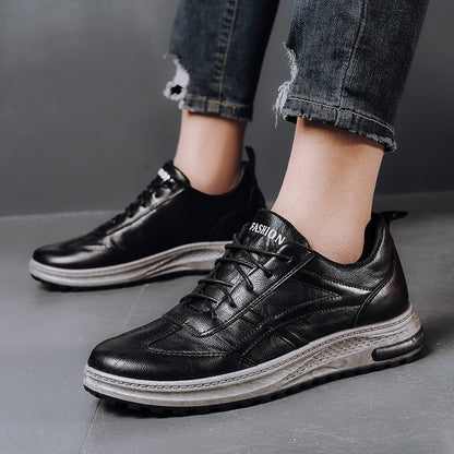 Men's Leather Sneakers Business Casual Shoes