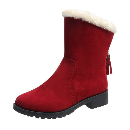 💥Christmas Sale 2024 - Sale 50% OFF - ZIP UP FLEECE LINING CHELSEA BOOTS !