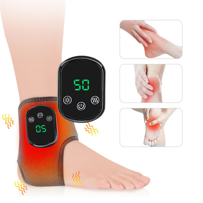 HaloSense™ Infrared Heated Ankle Support Massager