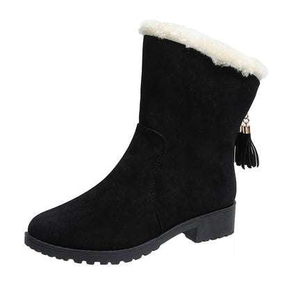 💥Christmas Sale 2024 - Sale 50% OFF - ZIP UP FLEECE LINING CHELSEA BOOTS !
